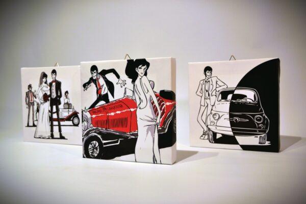 Tela Verticale Action Lupin Giallo