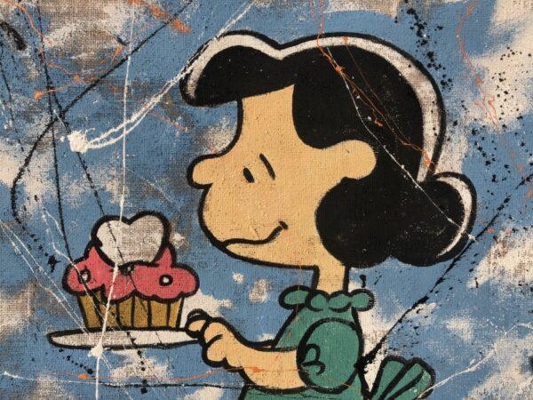 Juta Peanuts – Lucy e Schroeder