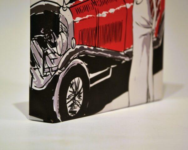 Tela Texture Verticale Lupin