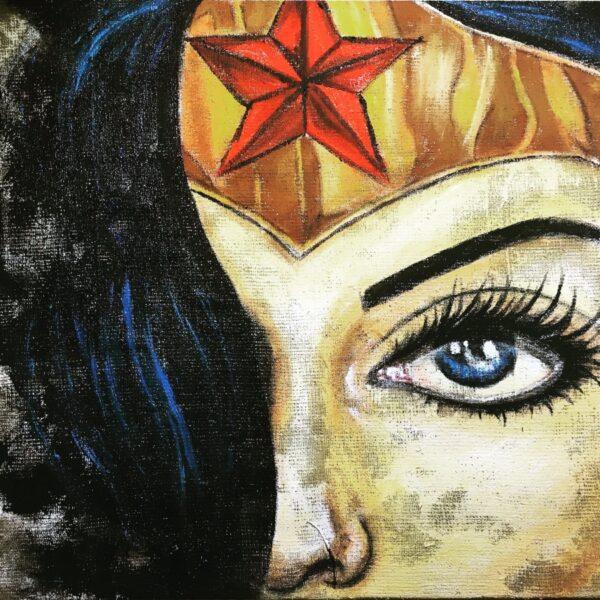 Juta Comic Wonder Woman Particolare Viso