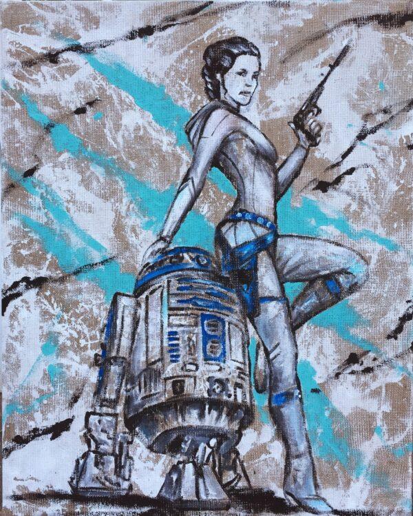 Juta Comic Leila e R2D2