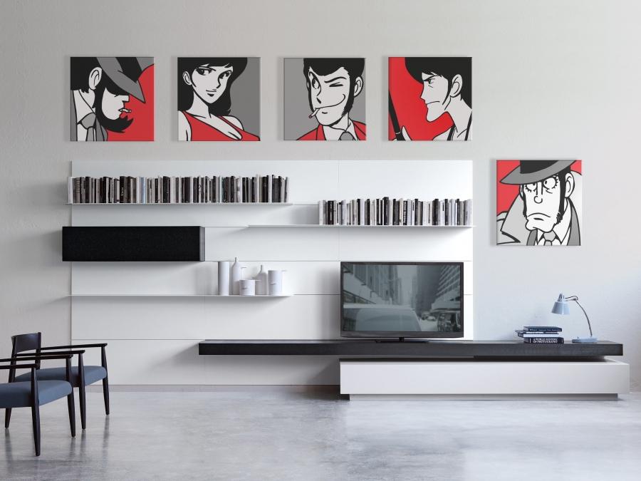 Tela Classic Quadrato Lupin - immagine 3
