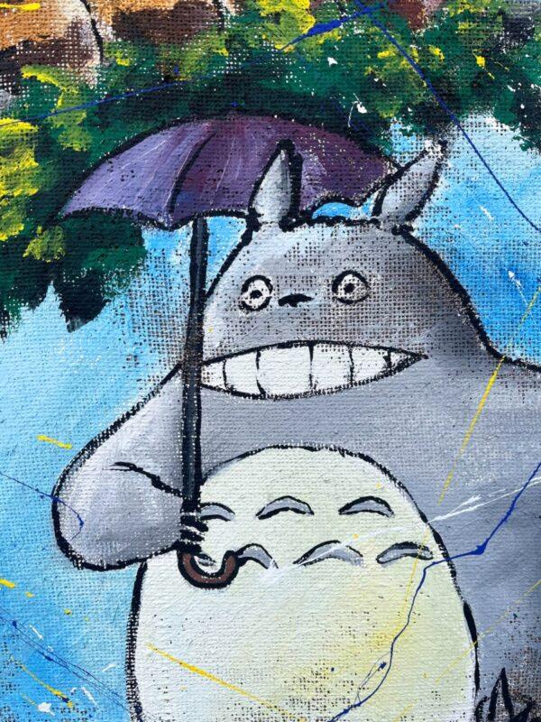 Juta Anime Miyazaki Quadrato Totoro