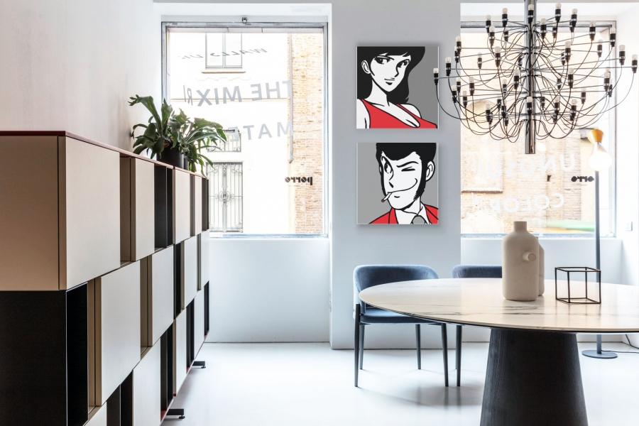 Tela Classic Quadrato Lupin - immagine 2