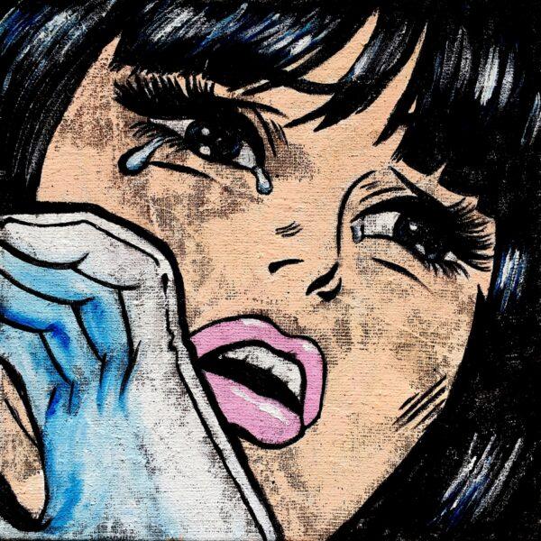 Baby Crying Pop Art