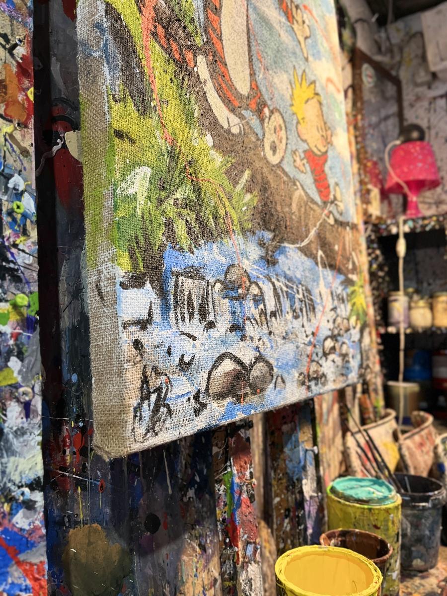 Juta Calvin e Hobbes ruscello - immagine 6