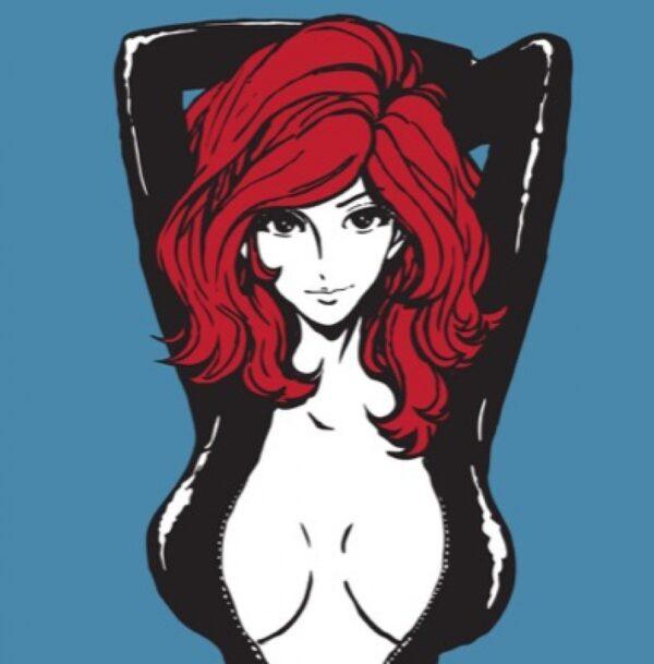 Tela Quadrato Comic Fujiko