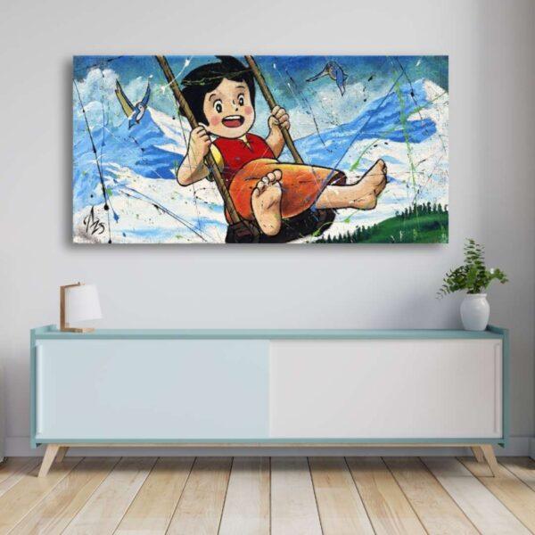 Juta Heidi Sospesa tra le Alpi