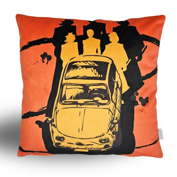 Cuscino Trio Orange Velluto
