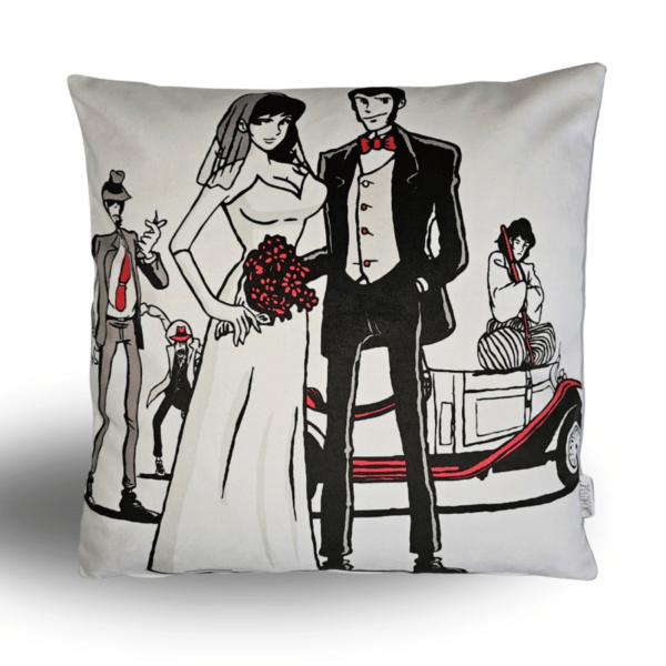 Cuscino Lupin Matrimonio Velluto