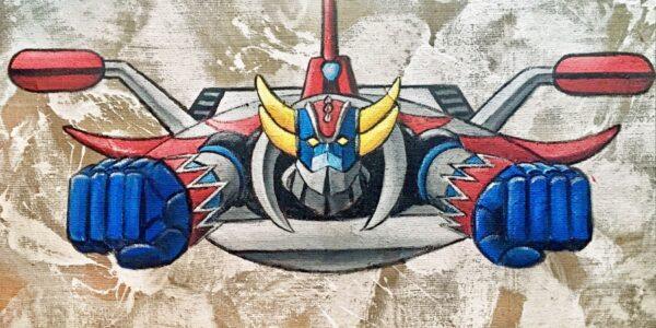 Goldrake Ufo Robot In Volo