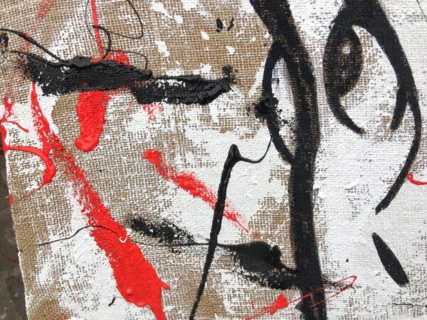 Juta Lupin Giacca Rossa Portrait