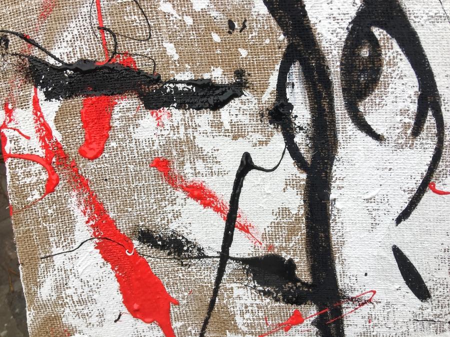 Juta Lupin Giacca Rossa Portrait - immagine 2