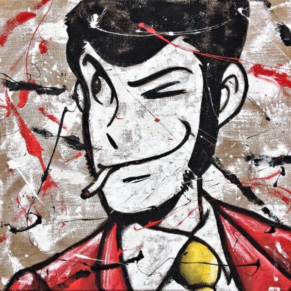 Juta Lupin Giacca Rossa Portrait