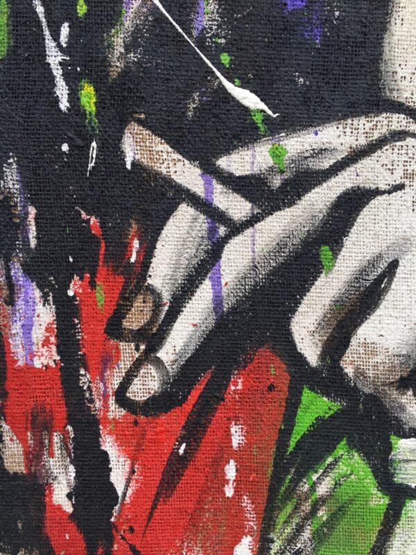 Juta Ritratto Smoke Lupin