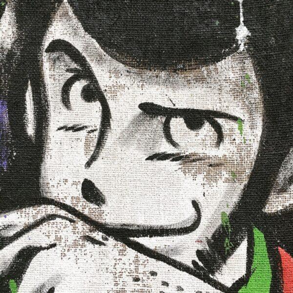 Juta Ritratto Smoke Lupin