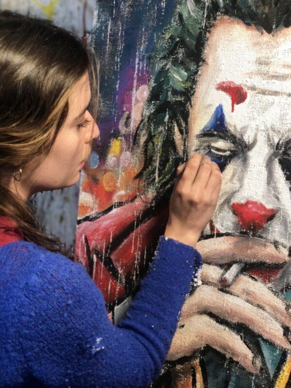 Joker Sotto la Pioggia