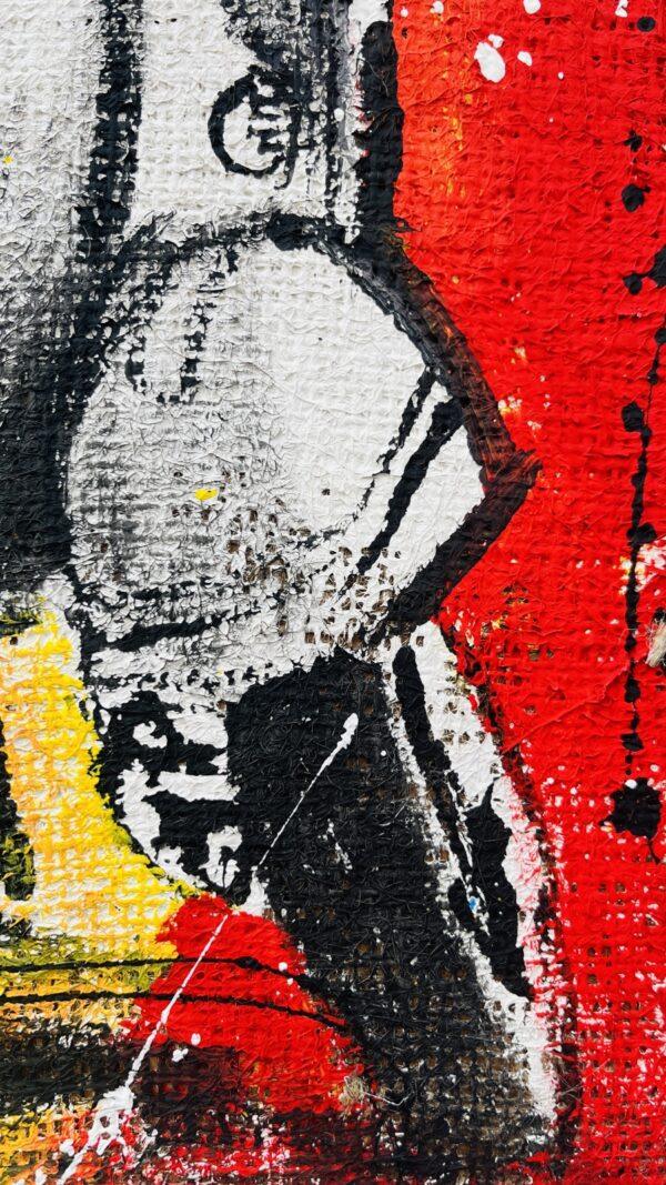 Vespa sfondo bandiera Belgio