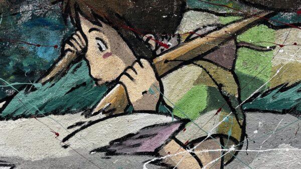 La Città Incantata Orizzontale – Chihiro sul Drago