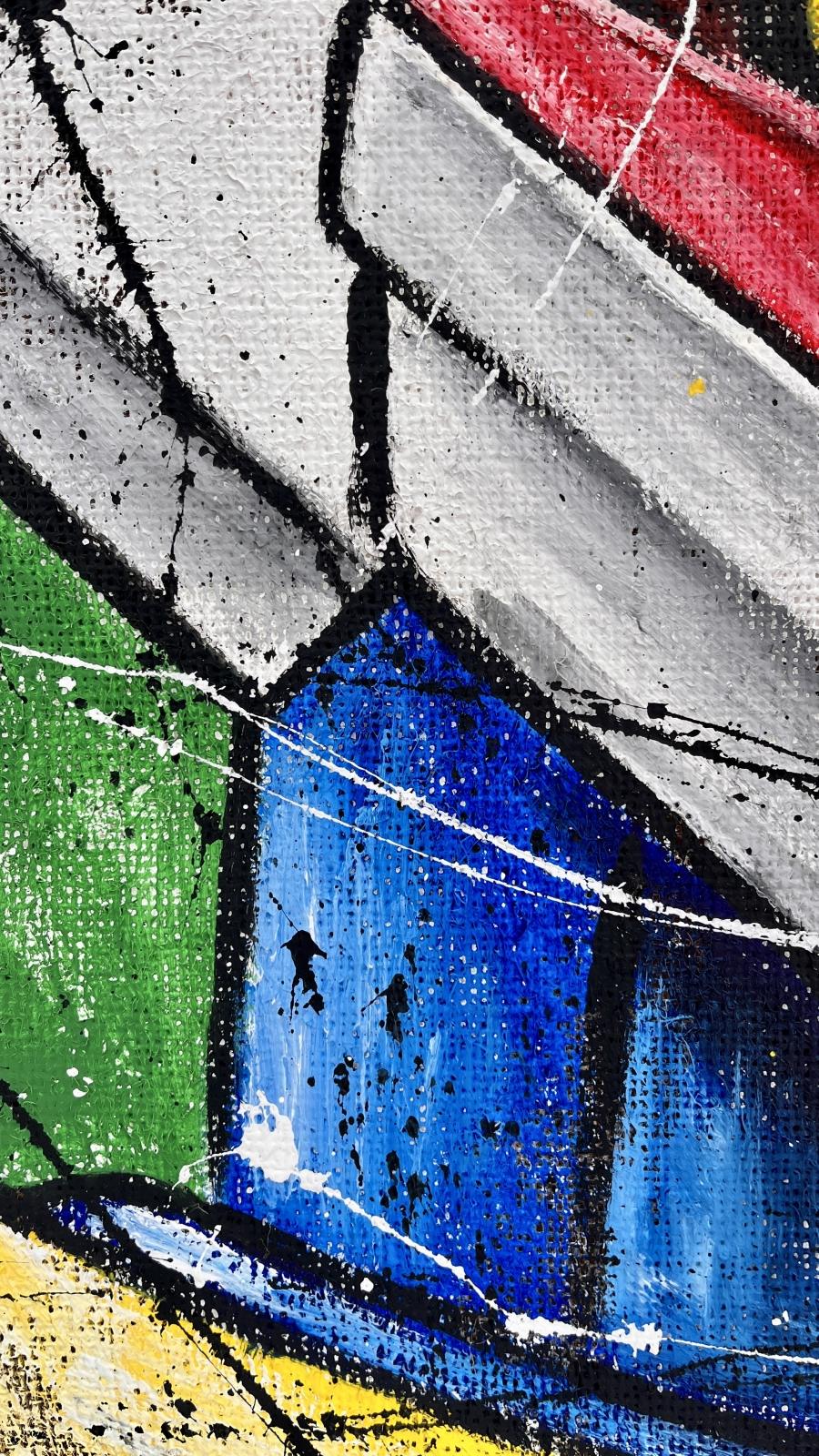 Juta Jeeg Robot D’Acciaio Primo Piano Quadrato - immagine 3