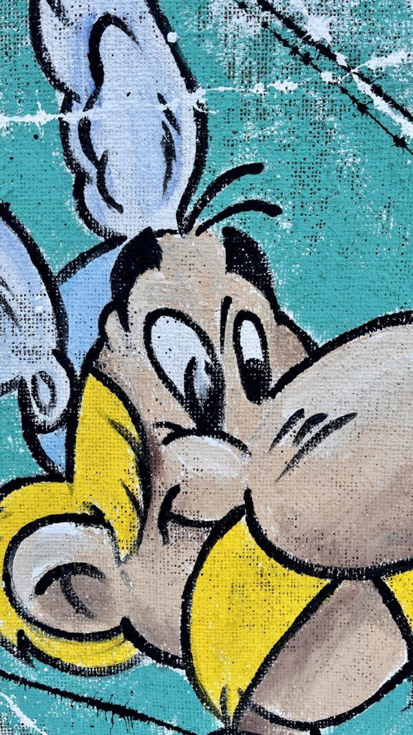 Juta Asterix Primo Piano Quadrato