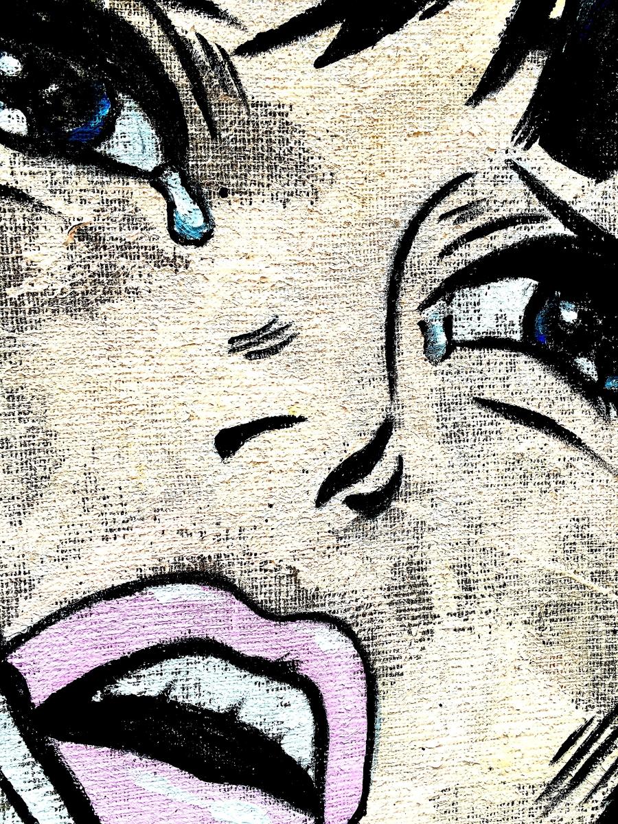 Baby Crying Pop Art - immagine 2