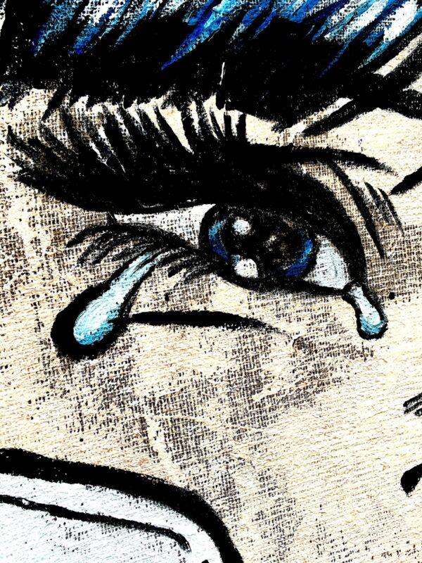 Baby Crying Pop Art