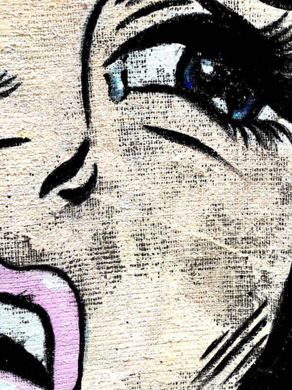 Baby Crying Pop Art