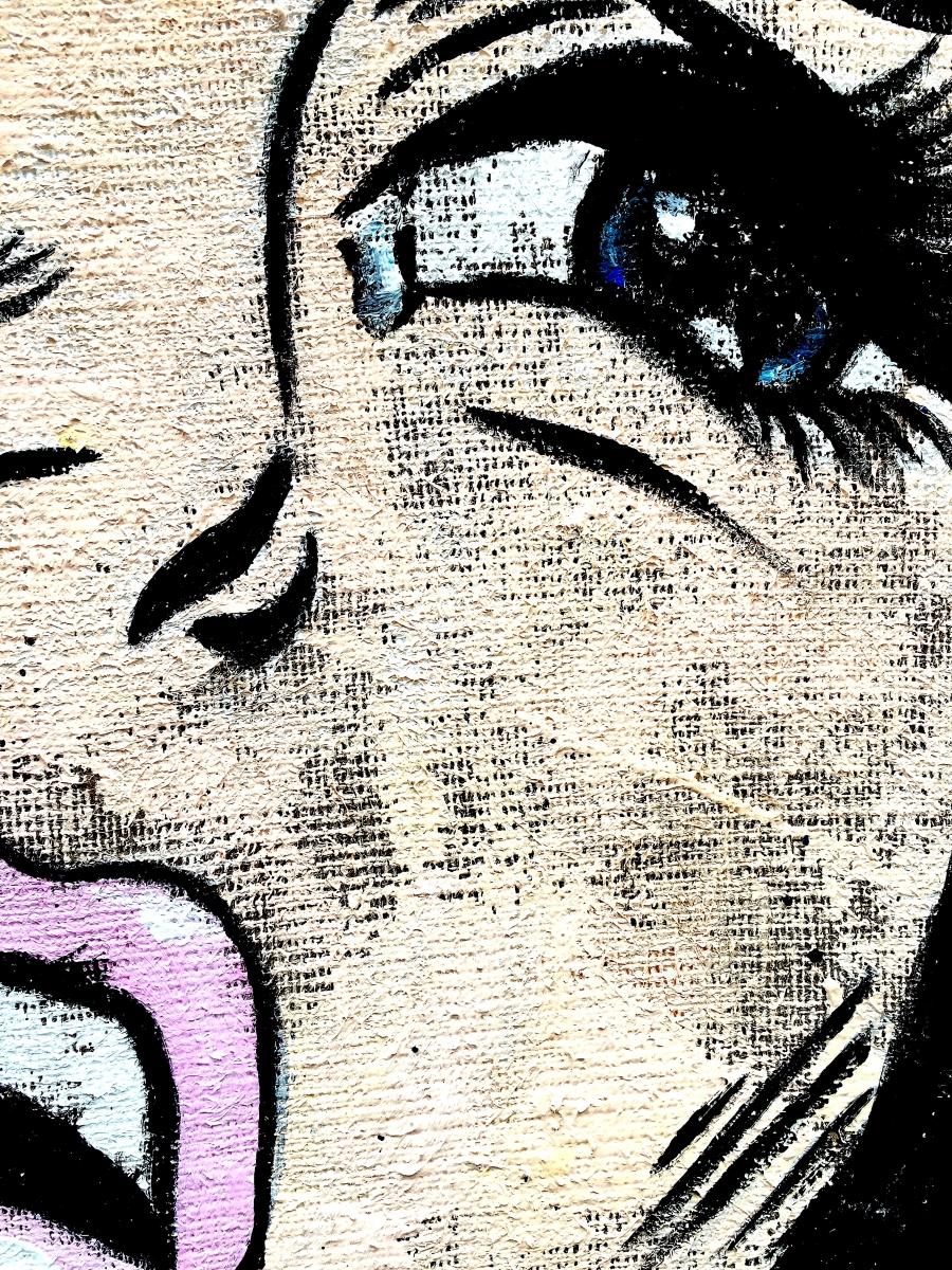 Baby Crying Pop Art - immagine 4