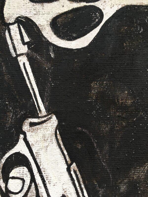 Juta Lupin Pistola Fumo