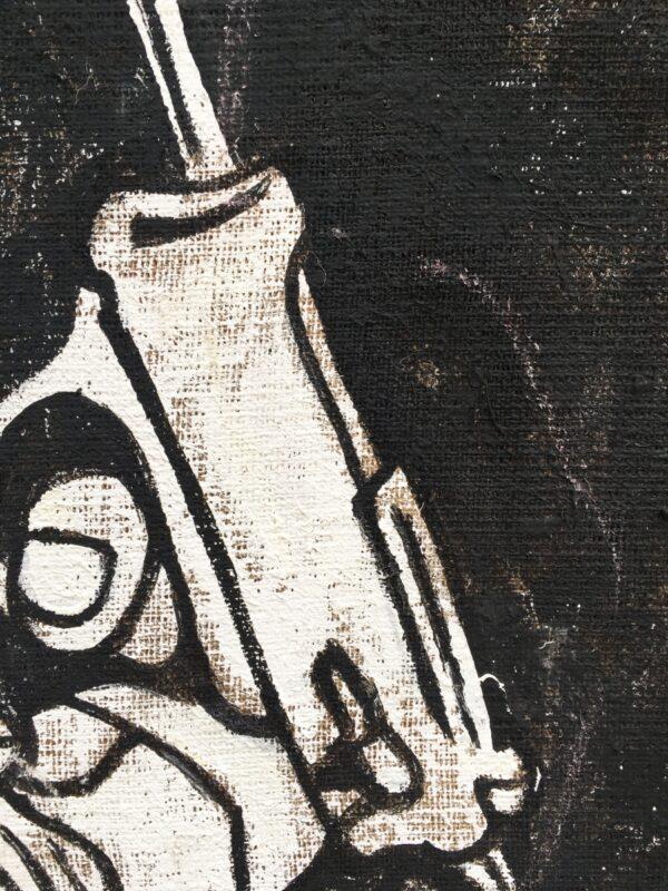 Juta Lupin Pistola Fumo