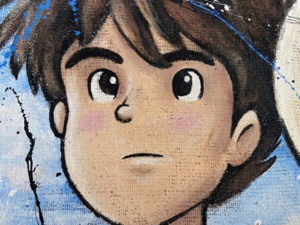 Juta Conan e Lana sulla Barca