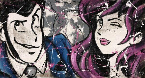 Juta Fujiko e Lupin Blu e Fucsia