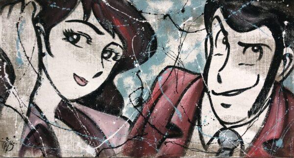 Juta Fujiko e Lupin Sguardi Seducenti