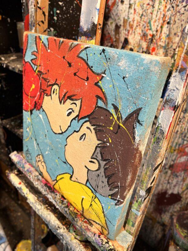 Juta Ponyo e Sosuke Primo Piano