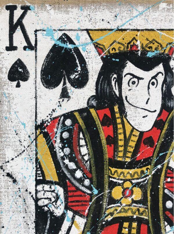 Juta Carta Re di Picche Lupin