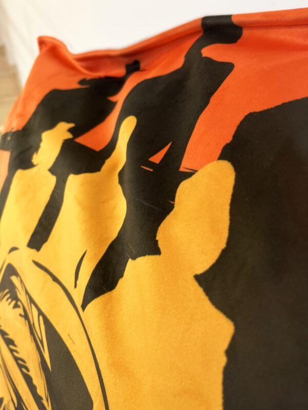 Cuscino Trio Orange Velluto