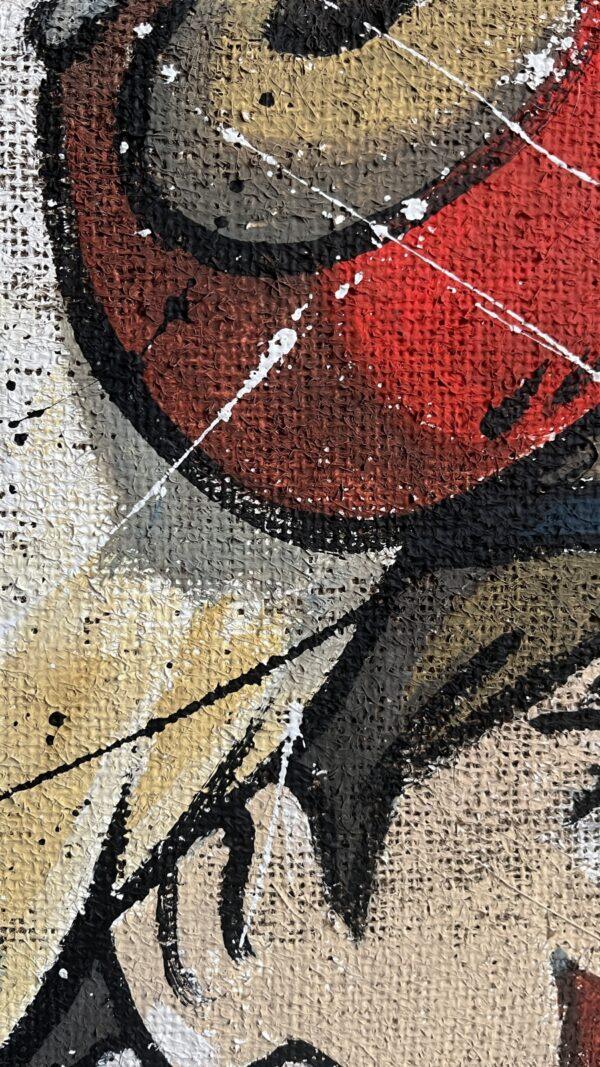 Juta Principessa Mononoke sguardo tenace