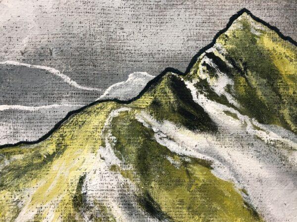 Trittico Montagna Gialla
