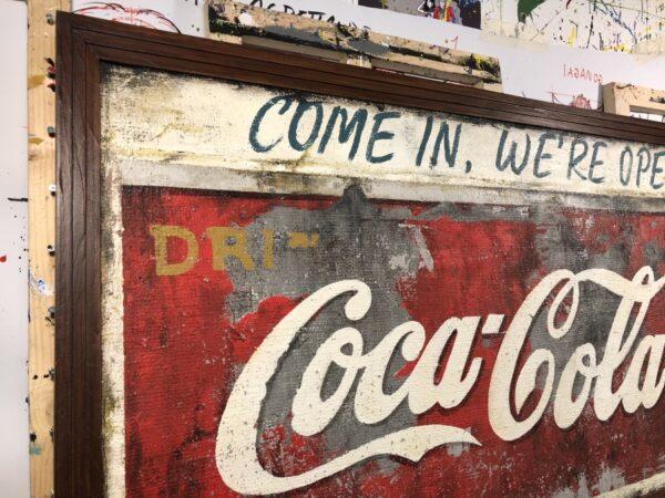 Insegna Coca Cola Old Vintage