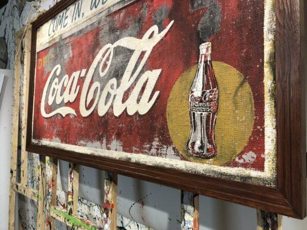 Insegna Coca Cola Old Vintage