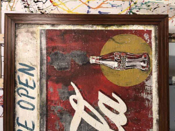 Insegna Coca Cola Old Vintage
