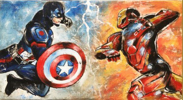 Juta Comic Capitan America vs Iron Man