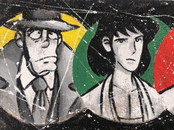 Juta Lupin Cinque Personaggi Modern Nero