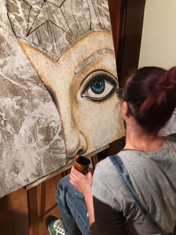 Juta Comic Wonder Woman Particolare Viso