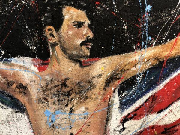 Freddie Mercury bandiera inglese