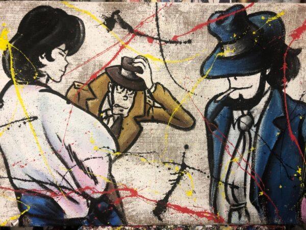 Juta Lupin Terzo i Cinque Personaggi Insieme