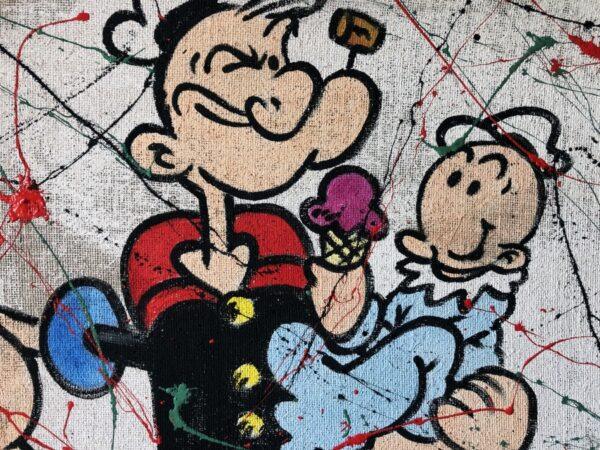 Juta Braccio di Ferro, Olivia e Pisellino