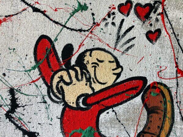 Juta Braccio di Ferro, Olivia e Pisellino