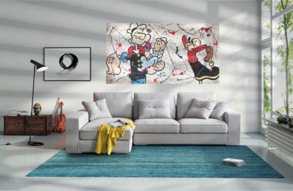 Juta Braccio di Ferro, Olivia e Pisellino